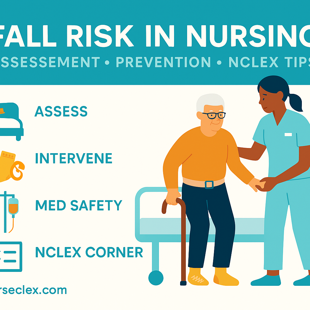 Fall Risk in Nursing: Assessment, Prevention & NCLEX Tips